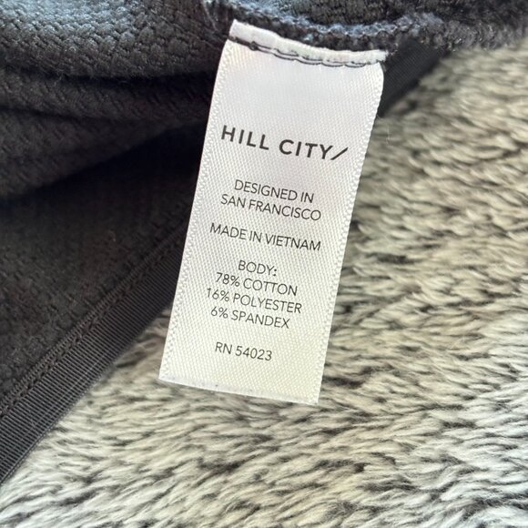 Hill City Tech Jacket Mens Large Hooded Performance Athleisure Outdoor 19222 - Picture 10 of 12